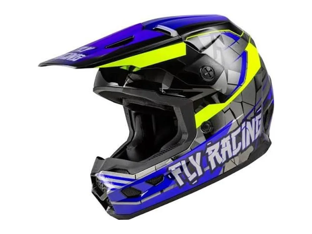 Fly Racing Kinetic Youth Helmet – Tilbehør & Udstyr hos Kobolt Bikes